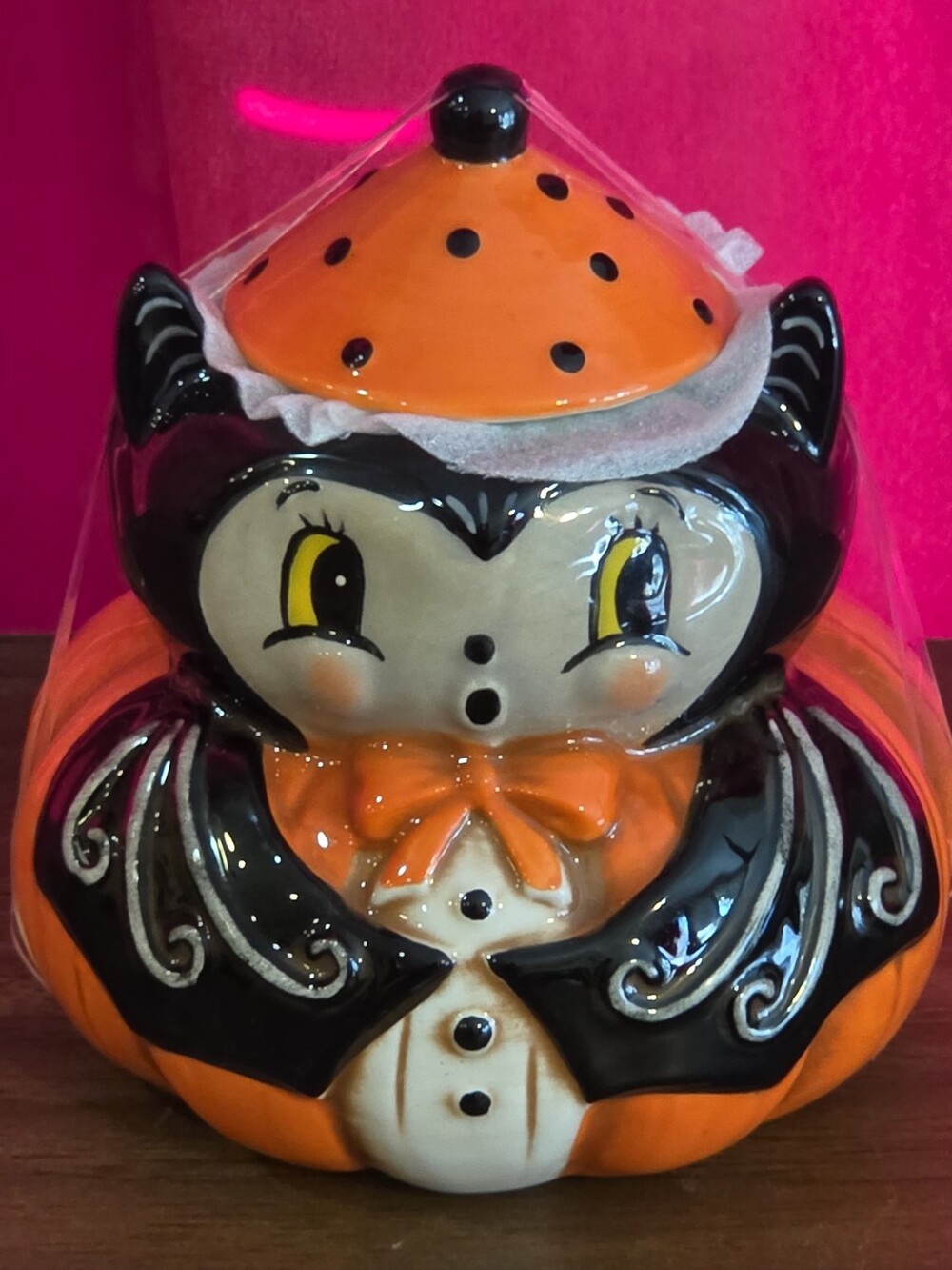 Johanna Parker Bat Sugar Dish 2026 Halloween Viral Bat NWT